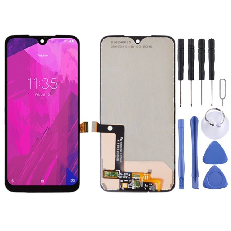 LCD Screen and Digitizer Full Assembly for T - Mobile Revvlry Plus xt1965 - t, For T - Mobile Revvlry Plus - ORIWHIZ