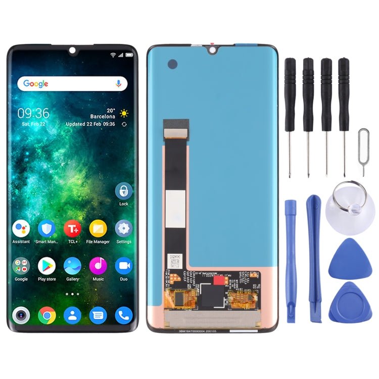 LCD Screen and Digitizer Full Assembly for TCL 10 Pro T799B 799H, For TCL 10 Pro T799B 799H - ORIWHIZ