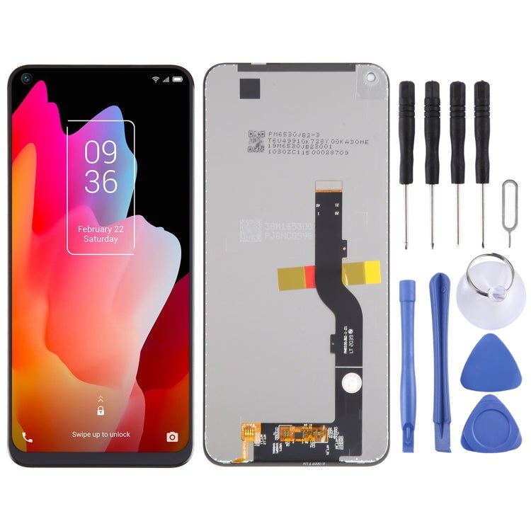 LCD Screen and Digitizer Full Assembly for TCL 10L / TCL 10 Lite / TCL Plex / T780H / T770H, For TCL 10L / 10 Lite / Plex (TFT) - ORIWHIZ