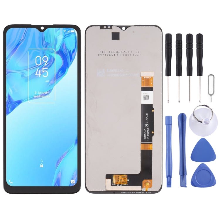 LCD Screen and Digitizer Full Assembly for TCL 20B, For TCL 20B (TFT) - ORIWHIZ