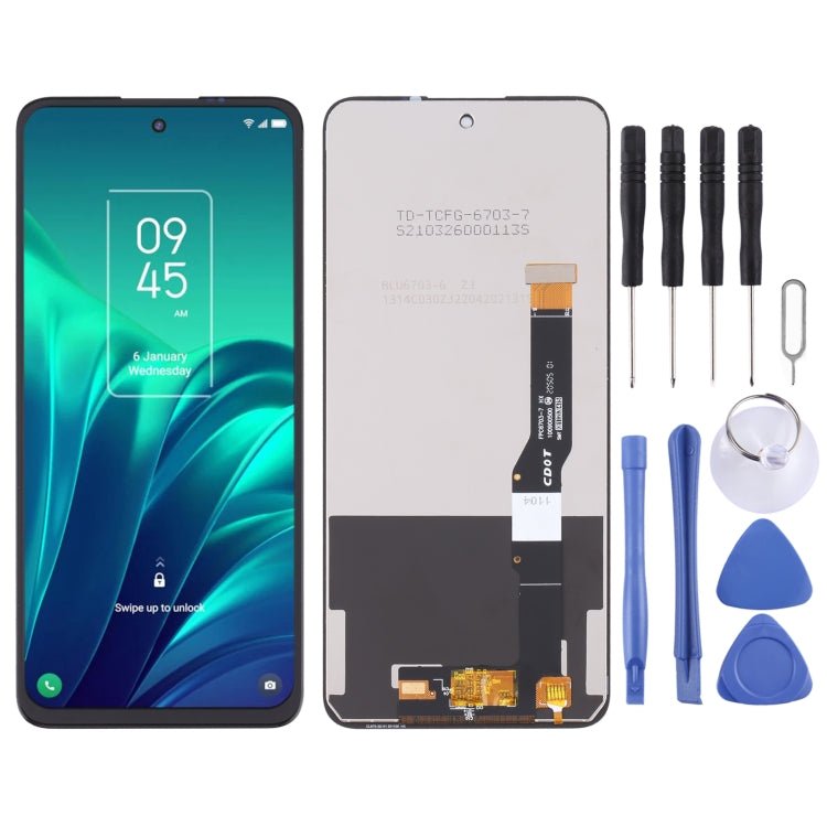 LCD Screen and Digitizer Full Assembly For TCL 20L / 20L+/ 20 Lite T774H T774B T775H T775B, For TCL 20L / 20L+/ 20 Lite (TFT) - ORIWHIZ