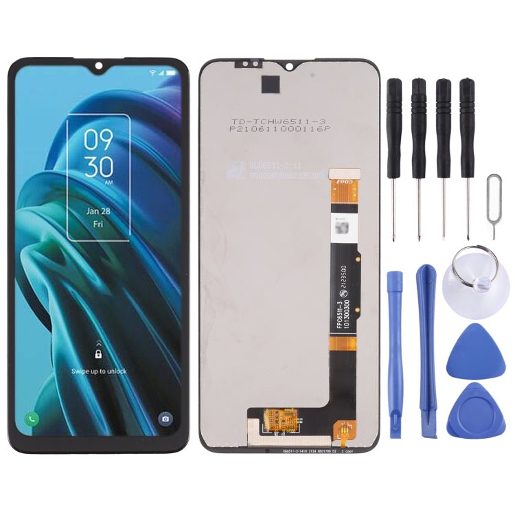 LCD Screen and Digitizer Full Assembly for TCL 30 XE 5G, For TCL 30 XE 5G (TFT) - ORIWHIZ