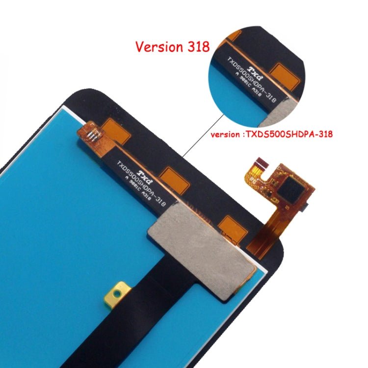 LCD Screen and Digitizer Full Assembly for ZTE Blade A610 A610C, For ZTE Blade A610 - ORIWHIZ