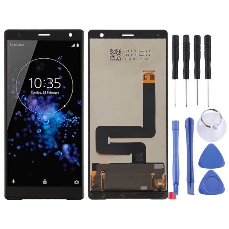 LCD Screen and Digitizer Full Assembly (Original) for Sony Xperia XZ2, For Sony Xperia XZ2, For Sony Xperia XZ2 (Purple) - ORIWHIZ
