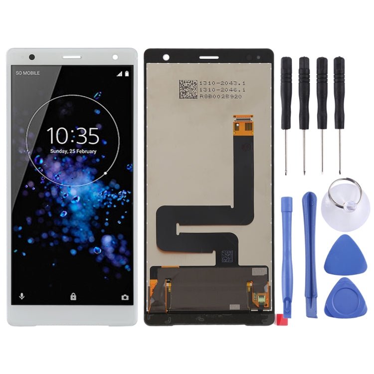 LCD Screen and Digitizer Full Assembly (Original) for Sony Xperia XZ2, For Sony Xperia XZ2, For Sony Xperia XZ2 (Purple) - ORIWHIZ