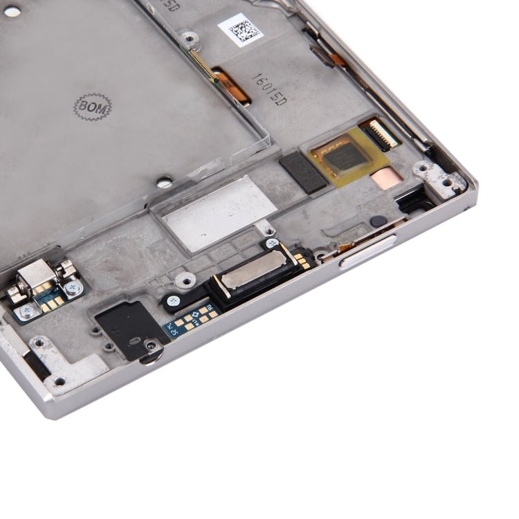 LCD Screen and Digitizer Full Assembly with Frame for BlackBerry Passport Silver Edition, For Passport Silver Edition - ORIWHIZ