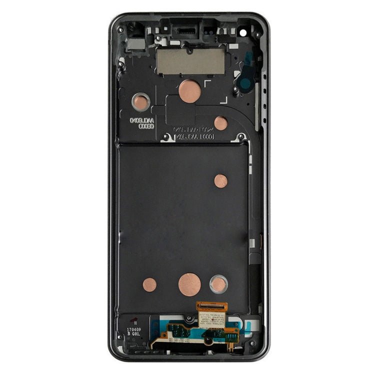 LCD Screen and Digitizer Full Assembly with Frame for LG G6 / H870 / H870DS / H872 / LS993 / VS998 / US997, For LG G6, For G6 / H870 / H872 / LS993 Frame Platinum - ORIWHIZ