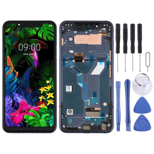 LCD Screen and Digitizer Full Assembly With Frame for LG G8s ThinQ LMG810, LM - G810, LMG810EAW, For LG G8s ThinQ - ORIWHIZ