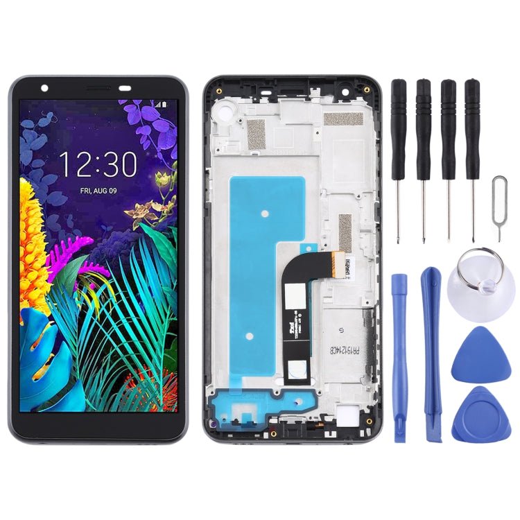 LCD Screen and Digitizer Full Assembly With Frame for LG K30 (2019) LM - X320EMW LMX320EMW, For LG K30 (2019) - ORIWHIZ