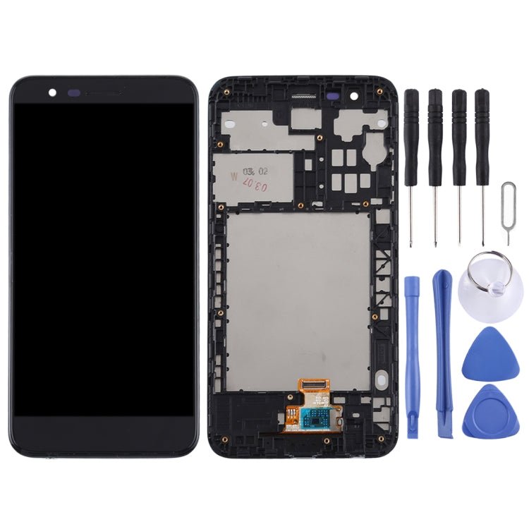 LCD Screen and Digitizer Full Assembly with Frame for LG K30 / K10 (2018) / X410, For LG K10 (2018) - ORIWHIZ