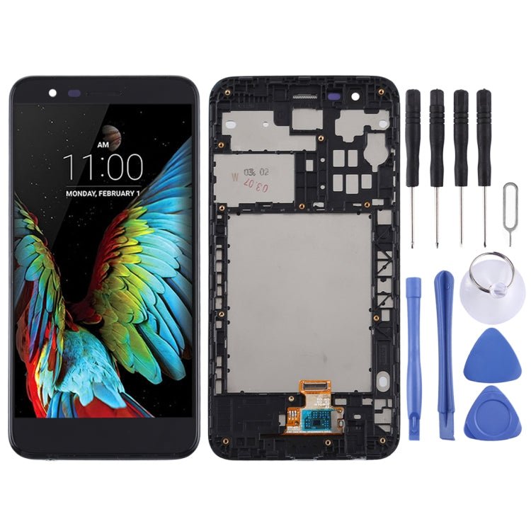 LCD Screen and Digitizer Full Assembly with Frame for LG K30 / K10 (2018) / X410, For LG K10 (2018) - ORIWHIZ