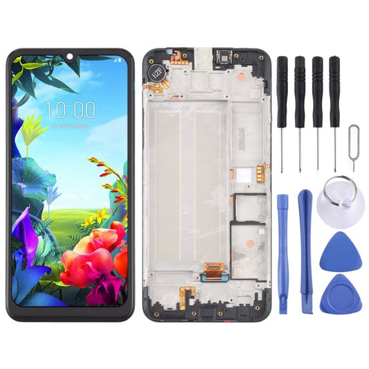 LCD Screen and Digitizer Full Assembly with Frame for LG K40S LMX430HM LM - X430, For LG K40S - ORIWHIZ