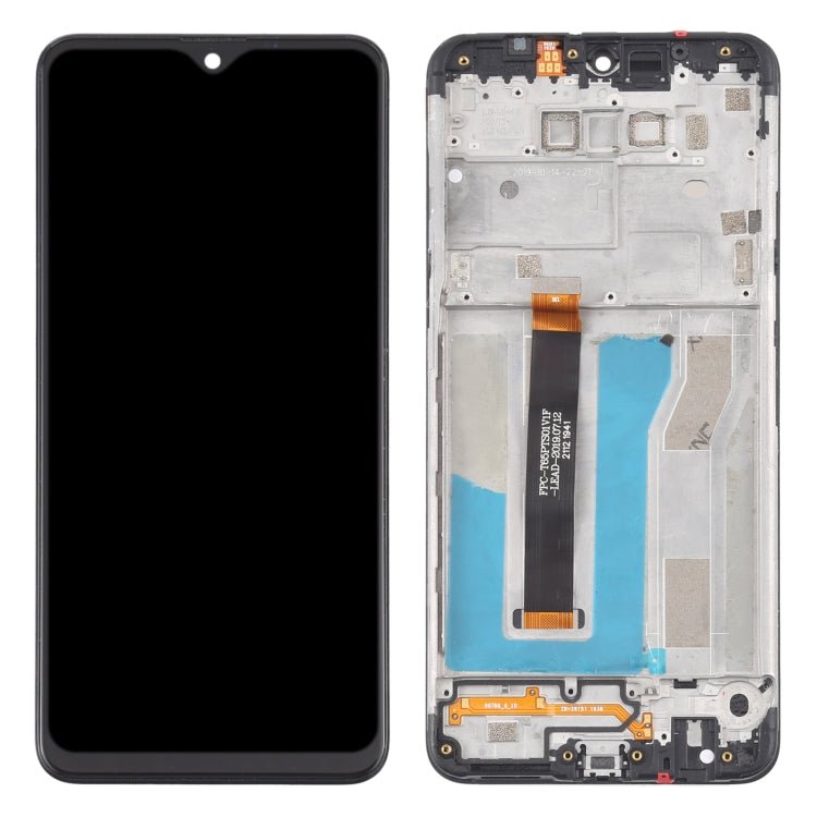 LCD Screen and Digitizer Full Assembly with Frame for LG K50S LMX450HM LM - X540 LM - X540BMW LMX540BMW, For LG K50S - ORIWHIZ