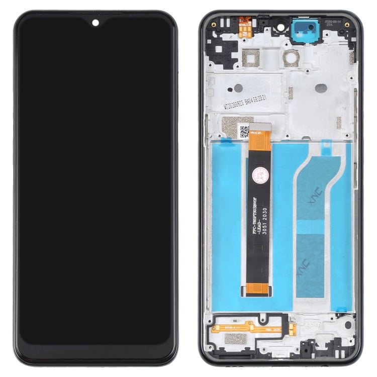 LCD Screen and Digitizer Full Assembly With Frame for LG K51 LM - Q510N, For LG K51 - ORIWHIZ