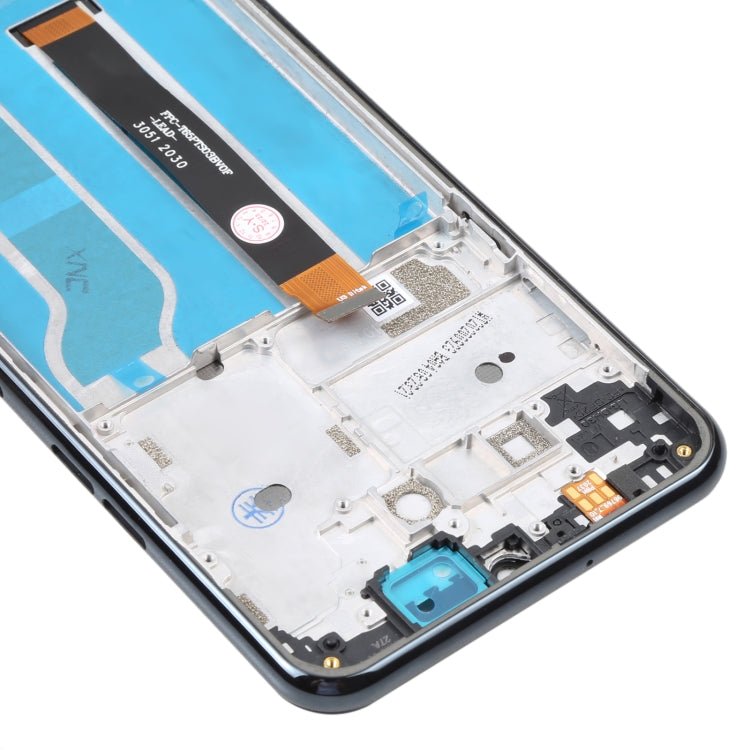 LCD Screen and Digitizer Full Assembly With Frame for LG K51 LM - Q510N, For LG K51 - ORIWHIZ
