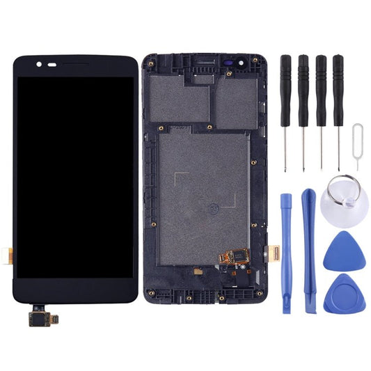 LCD Screen and Digitizer Full Assembly with Frame for LG K8 2017 Dual SIM X240 X240H X240F X240K, For LG K8 2017 - ORIWHIZ