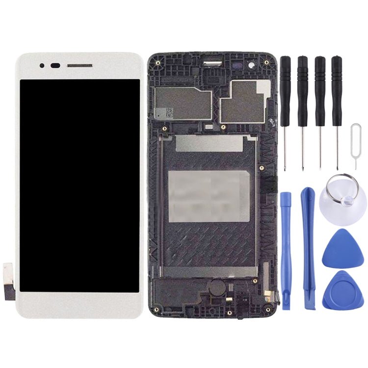 LCD Screen and Digitizer Full Assembly with Frame for LG K8 2017 US215 M210 M200N , For LG K8 2017, For K8 2017 / M200N - ORIWHIZ