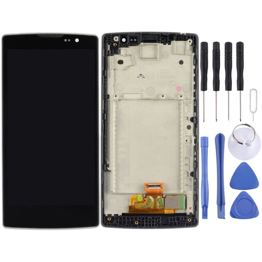 LCD Screen and Digitizer Full Assembly with Frame for LG SPIRIT / H440n / H441 / H443, For Spirit / H440n - ORIWHIZ