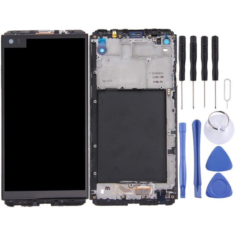 LCD Screen and Digitizer Full Assembly with Frame for LG V20 VH990, H918, H910, LS997, US996, VS995, F800L, F800S, F800K, H915, H910PR, For V20 - ORIWHIZ