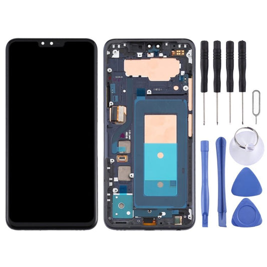 LCD Screen and Digitizer Full Assembly with Frame for LG V40 ThinQ, For LG V40 ThinQ - ORIWHIZ