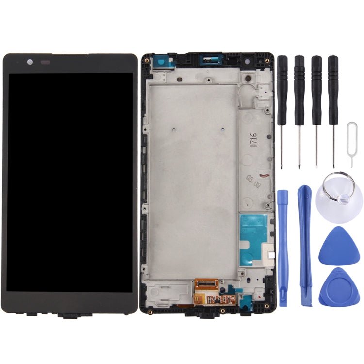 LCD Screen and Digitizer Full Assembly with Frame for LG X Power / K220 , For LG X Power - ORIWHIZ