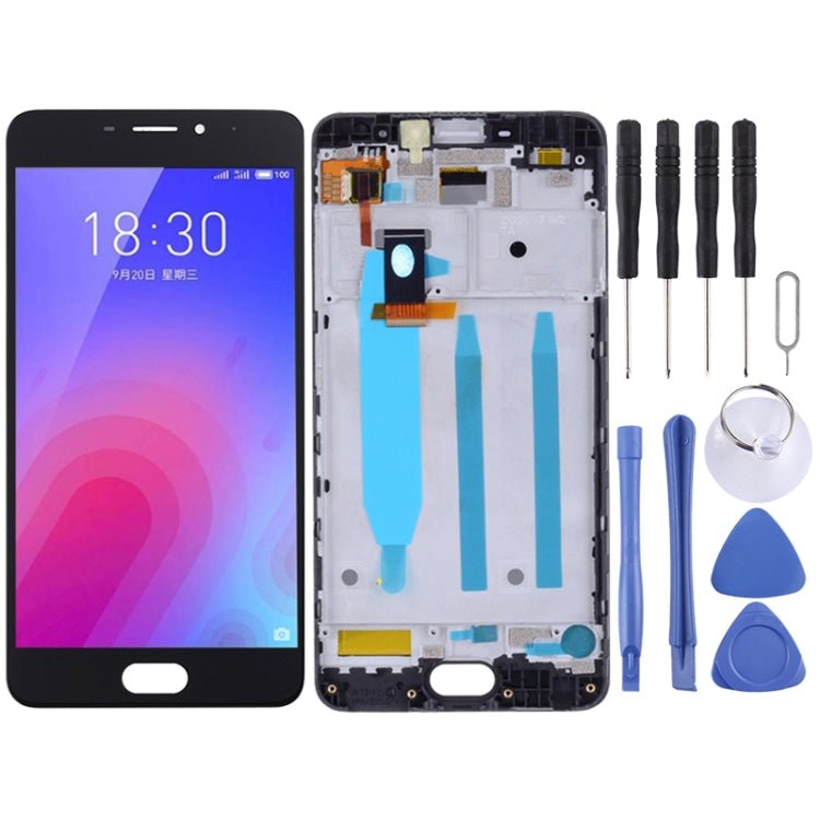 LCD Screen and Digitizer Full Assembly with Frame for Meizu M6 M711H M711Q, For Meizu M6, For Meizu M6 M711H - ORIWHIZ