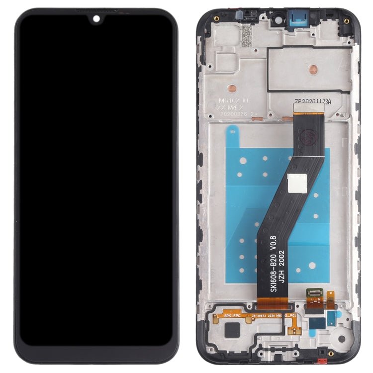 LCD Screen and Digitizer Full Assembly with Frame for Motorola Moto E6S XT2053 XT2053 - 2, For Motorola Moto E6S - ORIWHIZ