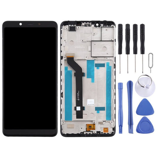 LCD Screen and Digitizer Full Assembly with Frame for Nokia 3.1 Plus TA - 1118, For Nokia 3.1 Plus - ORIWHIZ
