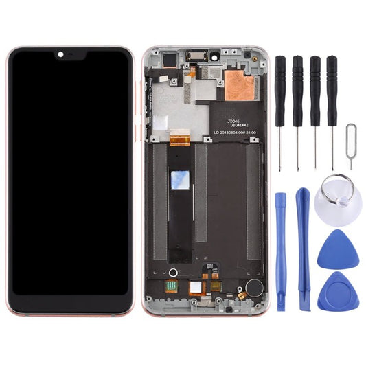 LCD Screen and Digitizer Full Assembly with Frame for Nokia 7.1 TA - 1100 TA - 1096 TA - 1095 TA - 1085 TA - 1097, For Nokia 7.1 - ORIWHIZ