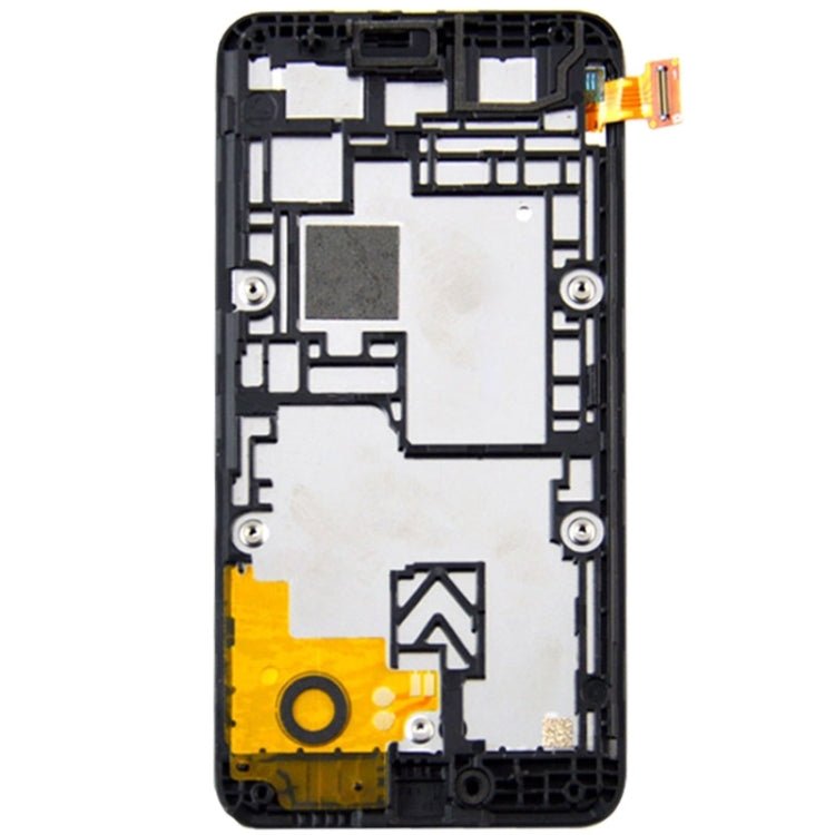 LCD Screen and Digitizer Full Assembly with Frame for Nokia Lumia 530, For Nokia Lumia 530 TFT - ORIWHIZ
