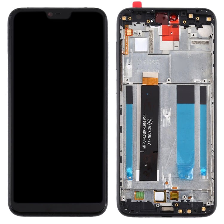 LCD Screen and Digitizer Full Assembly with Frame for Nokia X6 / 6.1 Plus TA - 1099 TA - 1116 TA - 1103 TA - 1083, For Nokia X6 - ORIWHIZ