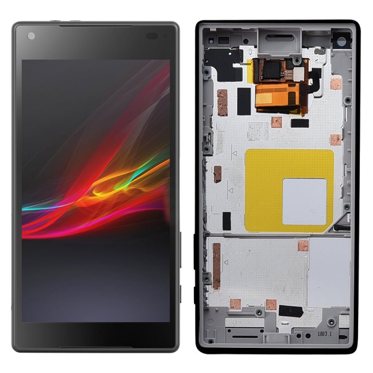 LCD Screen and Digitizer Full Assembly with Frame for Sony Xperia Z5 Compact / E5803 / E5823 / Z5 mini, For Xperia Z5 Compact OEM, Xperia Z5 Compact, Xperia Z5 Compact (Yellow) - ORIWHIZ