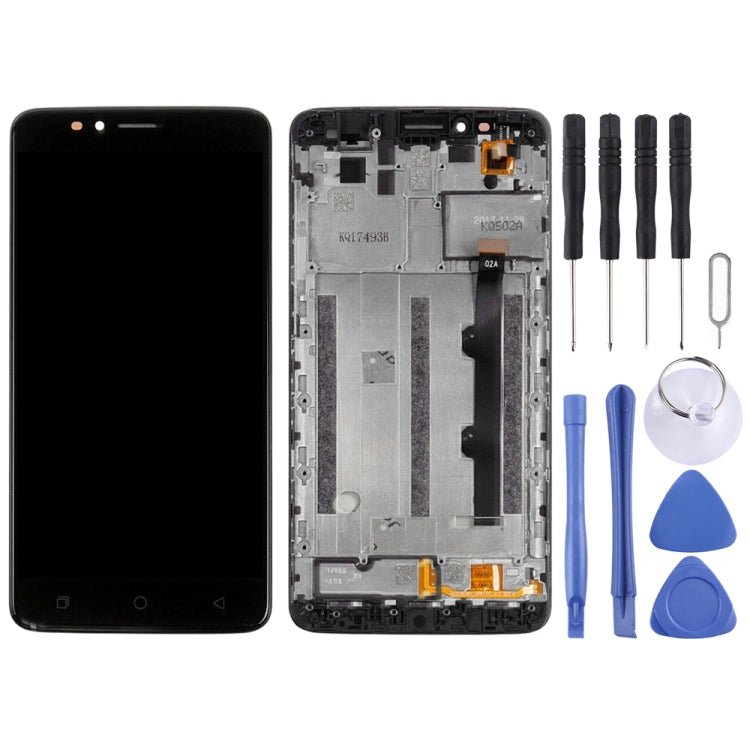 LCD Screen and Digitizer Full Assembly With Frame for T - Mobile Revvl Plus c3701a, For T - Mobile Revvl Plus(With Frame) - ORIWHIZ