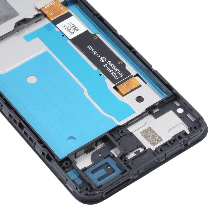 LCD Screen and Digitizer Full Assembly with Frame for TCL 20 R 5G, For TCL 20 R 5G - ORIWHIZ