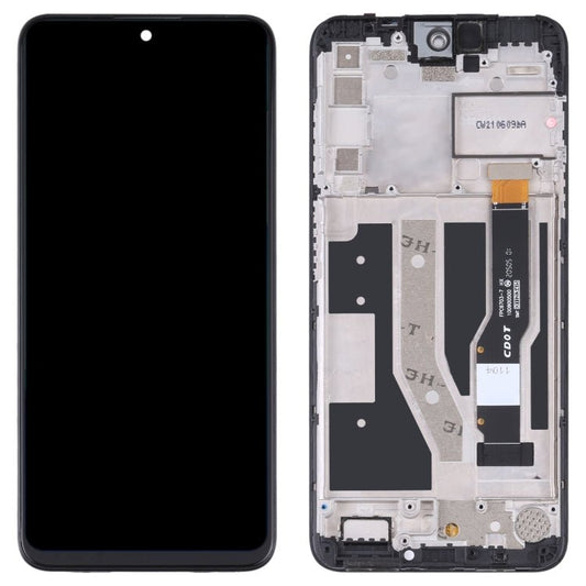 LCD Screen and Digitizer Full Assembly with Frame for TCL 20L / 20L+ / 20 Lite / 20S T774H T774B T775H T775B, For TCL 20L / 20L+ / 20 Lite / 20S - ORIWHIZ