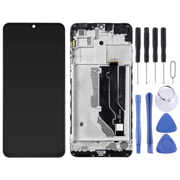 LCD Screen and Digitizer Full Assembly with Frame For ZTE 20 Smart V2050, For ZTE 20 Smart V2050 - ORIWHIZ