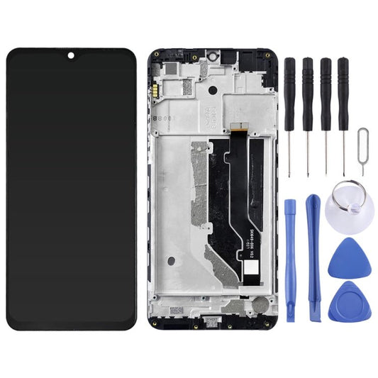 LCD Screen and Digitizer Full Assembly with Frame For ZTE 20 Smart V2050, For ZTE 20 Smart V2050 - ORIWHIZ