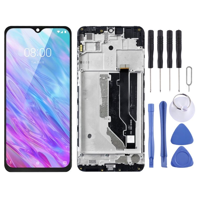 LCD Screen and Digitizer Full Assembly with Frame for ZTE Blade 20 Smart / V1050, For ZTE Blade 20 Smart - ORIWHIZ