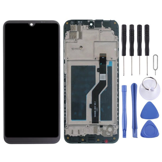 LCD Screen and Digitizer Full Assembly with Frame for ZTE Blade A5 2020, For ZTE Blade A5 2020 - ORIWHIZ