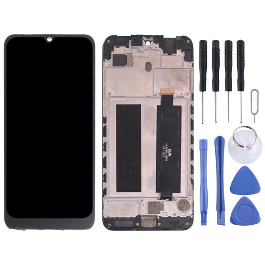 LCD Screen and Digitizer Full Assembly with Frame for ZTE Blade V10, For ZTE Blade V10 - ORIWHIZ