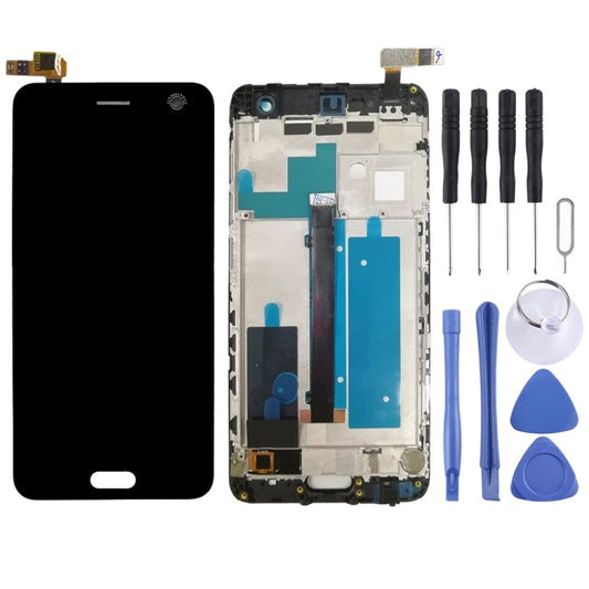 LCD Screen and Digitizer Full Assembly with Frame For ZTE Blade V8 BV0800, For ZTE Blade V8 - ORIWHIZ