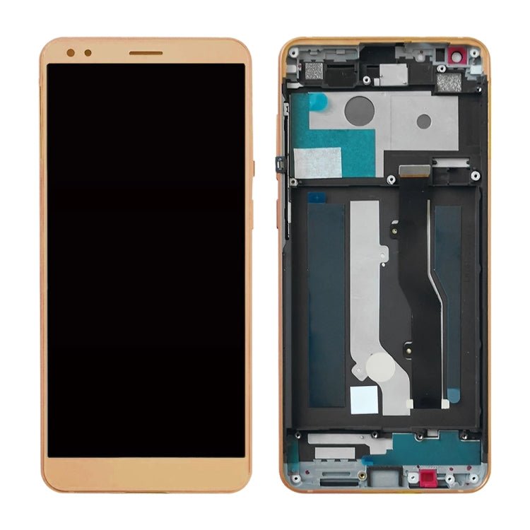 LCD Screen and Digitizer Full Assembly with Frame for ZTE Blade V9 V0900, For ZTE Blade V9 - ORIWHIZ