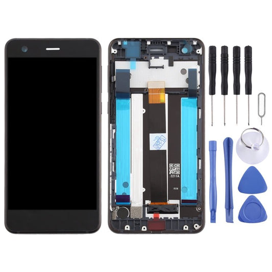 LCD Screen and Digitizer Full Assembly with Frame & Side Keys for Nokia 2 N2 TA - 1007 TA - 1029 TA - 1023 TA - 1035 TA - 1011, For Nokia 2 - ORIWHIZ
