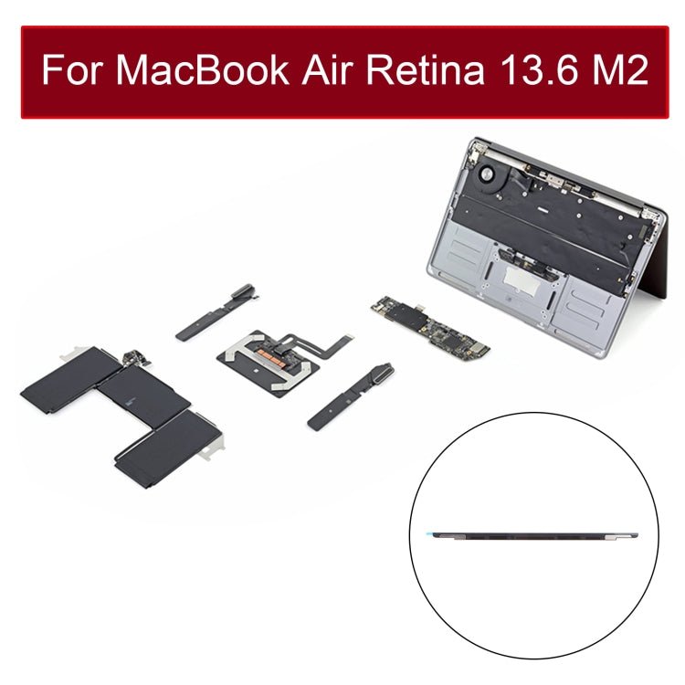 LCD Screen Display Front Bezel Logo Cover for MacBook Air 13.6 inch A2681 2022 EMC4074, A2681 - ORIWHIZ
