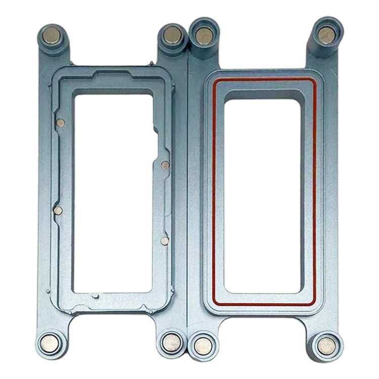LCD Screen Display Glass Bezel Frame Glue Press Laminating Holder For iPhone 12 / 12 Pro, For IP12 - 12 Pro (Magnetic) - ORIWHIZ