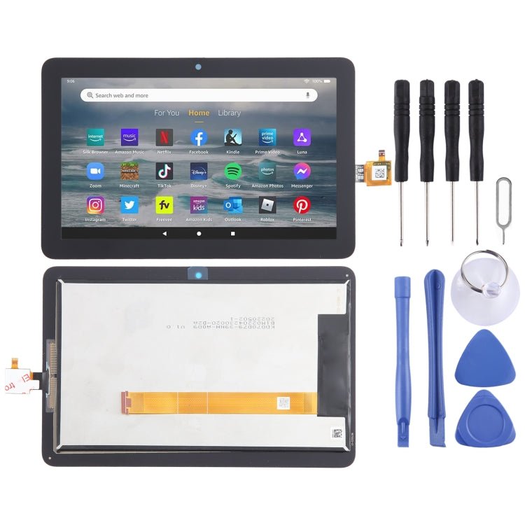 LCD Screen With Digitizer Full Assembly, For Amazon Kindle Fire HD 10 2023, For Amazon Fire HD 8 2022, For Amazon Kindle Fire 7 2022 - ORIWHIZ