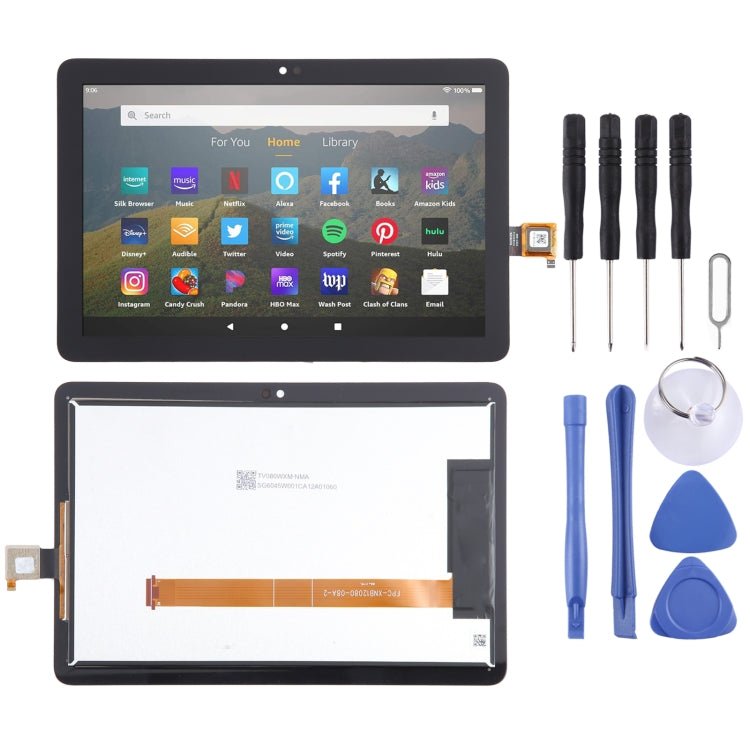 LCD Screen With Digitizer Full Assembly, For Amazon Kindle Fire HD 10 2023, For Amazon Fire HD 8 2022, For Amazon Kindle Fire 7 2022 - ORIWHIZ