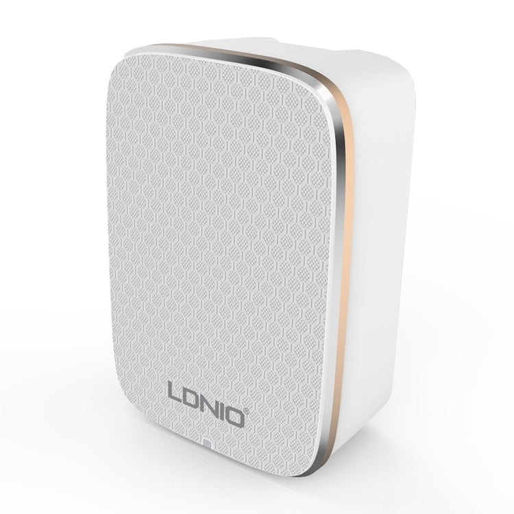 LDNIO A3304 17W 3 USB Interfaces Travel Charger Mobile Phone Charger,, US Plug, EU Plug, UK Plug, AU Plug - ORIWHIZ