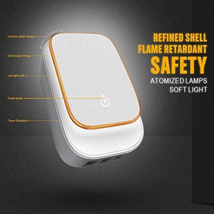 LDNIO A3305 3.4A 3 USB Interfaces Travel Charger Mobile Phone Charger, Support Touch LED Night Light, EU Plug,, Type - C / USB - C, Micro USB, 8 Pin - ORIWHIZ