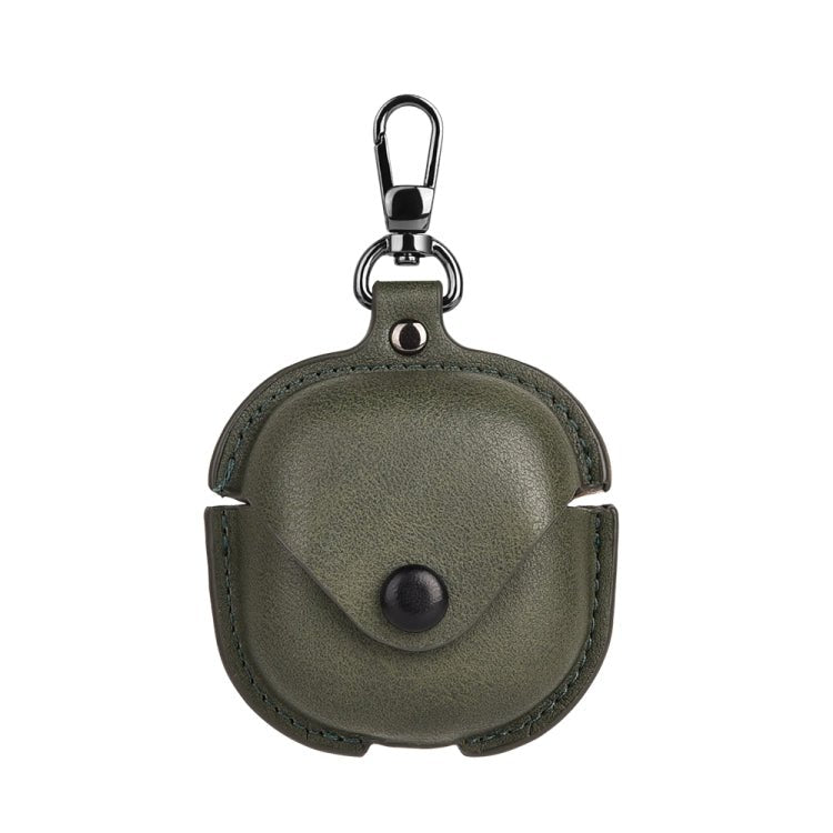 Leather TWS Earphone Protective Case with Hook, For Samsung Galaxy Buds Live / Pro - ORIWHIZ